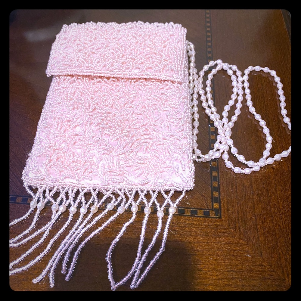 Valerie Stevens satin purse